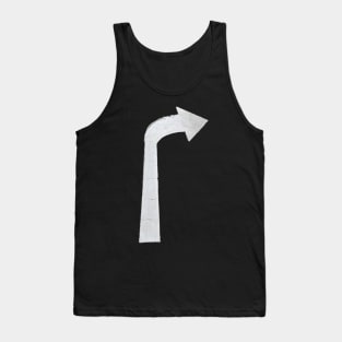 Turn Right Arrow Alone Tank Top